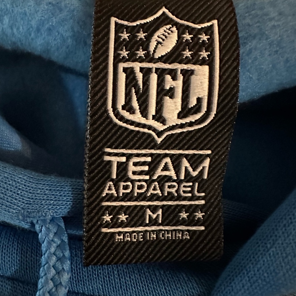 NFL Chargers Blue and Yellow Hoodie Sweatshirt - Picture 8 of 11